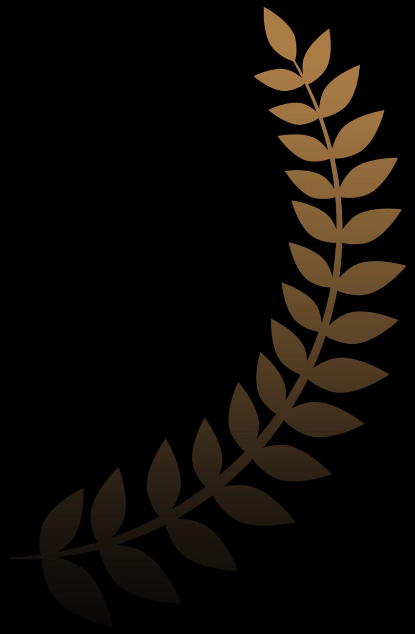 Lorbeerzweig rechts